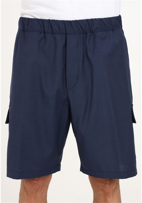Blue casual shorts for men GOLDEN CRAFT | EP6728E042